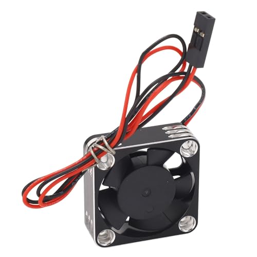 RC Motorkühlungslüfter, 31 x 31 mm, 23000 U/min, aus Aluminium, für RC Auto, ESC, Kühlkörperventilator für AXIAL für HSP RC Motorkühlungslüfter, 31 x 31 mm, 23000 U/min, aus Aluminium, für RC Auto, ESC, Kühlkörperventilator für AXIAL für HSP von Generic