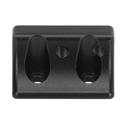 RC Panhard Mount Ersatz, Stoßdämpfung Hochfestige Exquisite Easy Installation RC Car Panhard Mount Aluminiumlegierung für 1/10 -Autozubehör (Black) von Generic