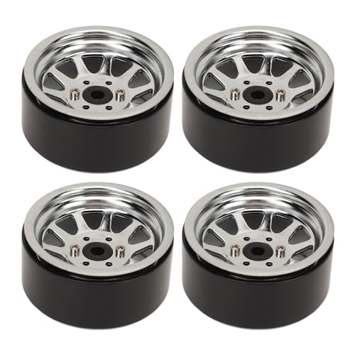 RC Rad Rand Set, Universeller Verschleiß -Beweis Druckresistent (Silver) von Generic