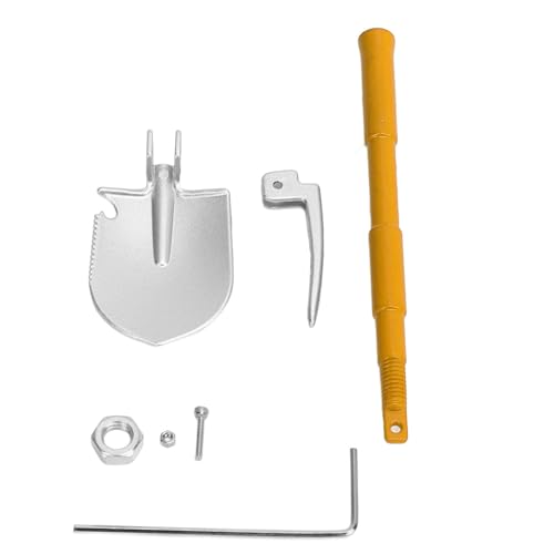 RC-Raupenschaufel, Einfach zu Installierende RC-Schaufel aus Aluminiumlegierungseisen Zum Austausch (YELLOW) von Generic