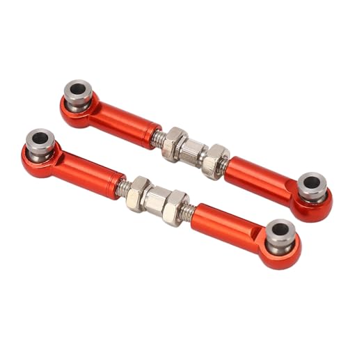 RC -Servo -Enden, Einfache Installation RC -Lenkverbindungsstange Leichtgewicht für 1/14 RC -Auto (Rot) von Generic