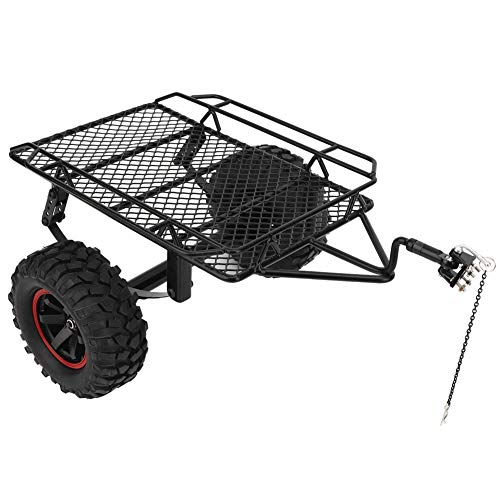 RC Trailer Hopper -Rahmen, Metall -Autozubehör -Hopper -Rahmen -Anhänger -Upgrade für Axial 4 mit Stoßdämpfung Anti -Kollisionsdesign RC Trailer Hopper -Rahmen, Metall -Autozubehör -Hopper -Rahmen -Anhänger -Upgrade für Axial 4 mit Stoßdämpfung Anti -Kollisionsdesign von Generic