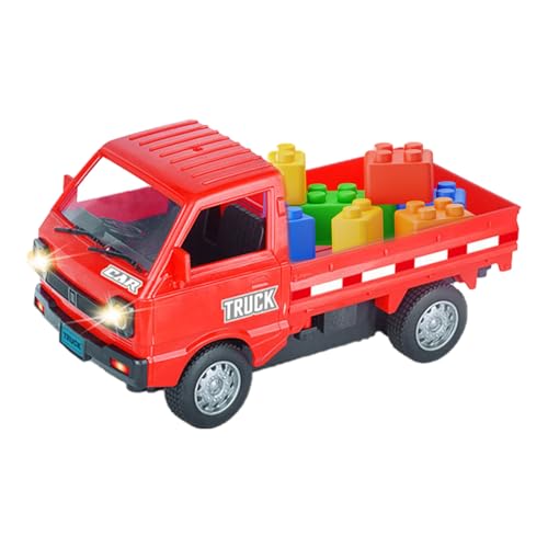 RC Truck - Remote -Elektrofahrzeug, Pickup -Spielzeug Mit LED -Scheinwerfern, Drifting Racing Toy | 1:16 Transportmaschine, Simulationsauto, Allrad-Controller Auto Für, Mädchen, Innens von Generic