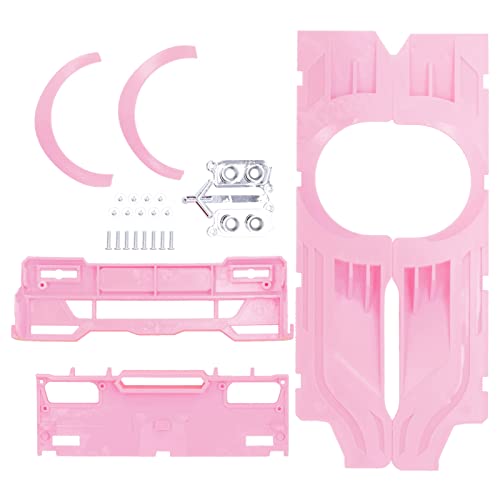 RC Wide Body Kit, Wide Body Large Umgebende Abdeckung Plastikmodifikation Kits für WPL D12 RC -LKW Passt (#4) von Generic