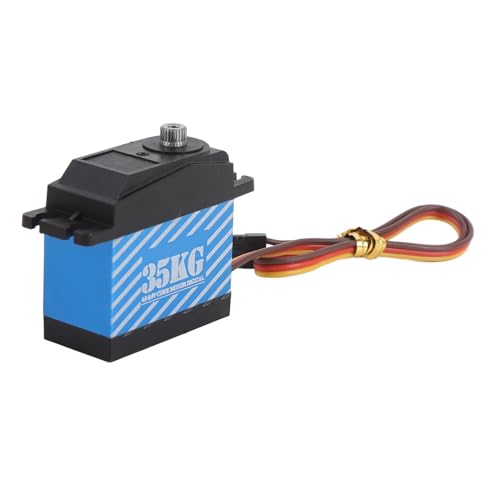 RC Winch Servo, Niedriges Rauschen RC -Auto Winch Servo Easy Installation Zur Reparatur (Blue) von Generic