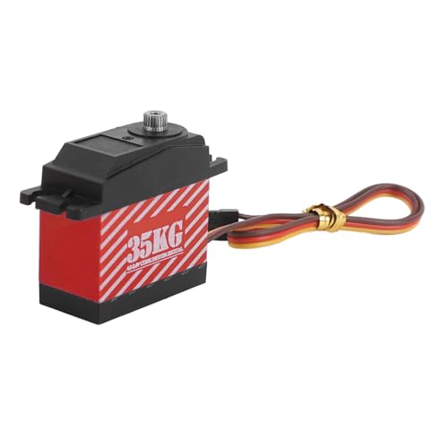 RC Winch Servo, Wasserresistentes RC -Auto Winch Servo ABS -Alloy Zur Reparatur (Rot) von Generic