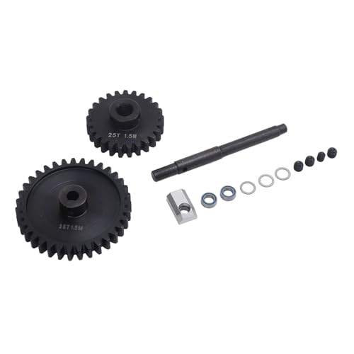RC Zahnrad Pinion Set, Hohe Festigkeit RC Auto Gear Set 25T Plus 35T für 1/5 RC Auto RC Zahnrad Pinion Set, Hohe Festigkeit RC Auto Gear Set 25T Plus 35T für 1/5 RC Auto von Generic