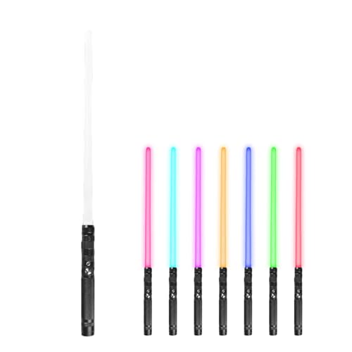 RGB-Lichtkabel mit Ton | Langlebige RGB-Lichtkabel mit Metallhalterung und -Sound,Wiederaufladbare und langlebige Schwertgeschenke für Kinder Erwachsene RGB-Lichtkabel mit Ton | Langlebige RGB-Lichtkabel mit Metallhalterung und -Sound,Wiederaufladbare und langlebige Schwertgeschenke für Kinder Erwachsene von Generic