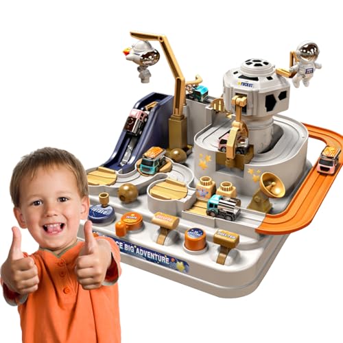 Race Track Car Adventure Vorschule, Lernspielzeug für Autoabenteuer, Rennstreckenspielzeug, Rennstreckenspielzeug für im Alter von 3 bis 5 Jahren, Geburtstagsgeschenke für Race Track Car Adventure Vorschule, Lernspielzeug für Autoabenteuer, Rennstreckenspielzeug, Rennstreckenspielzeug für im Alter von 3 bis 5 Jahren, Geburtstagsgeschenke für von Generic