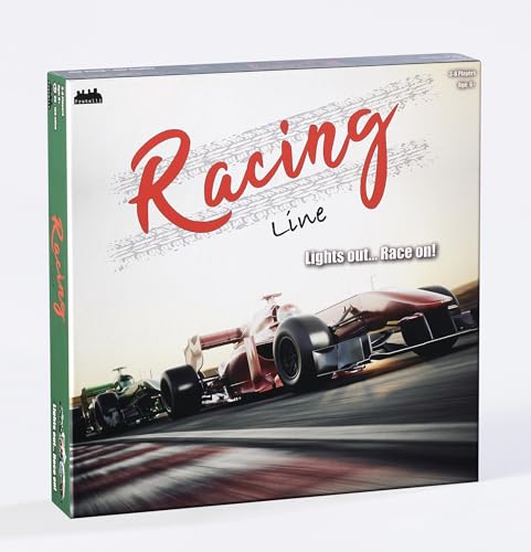 Racing Line F1 Brettspiel für alle, Brettspiel für Familien und Erwachsene ab 8 Jahren von Generic