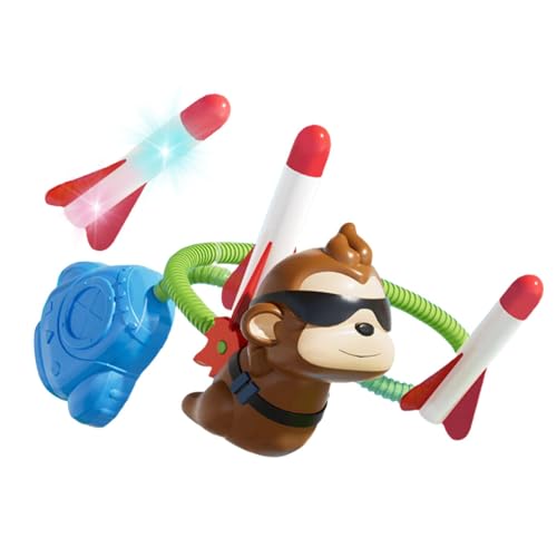 Raketenstart-Spielzeug für Rocket Stomper for Kids – Airplane Stomper Rocket Schaumstoff zum Abwerfen des Schaumstoffs – Aktivitäten im Freien Springen, Sport-Spiel für Kleinkinder von Generic