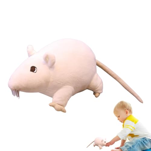 Ratten Plüschtier, Mäuse Plüschpuppe - Mäuse Stofftier Realistisches Weiches Plüschtier | Kleines Katzenspielzeug, Fake-Streich-Partyzubehör für Kinder und Halloween Ratten Plüschtier, Mäuse Plüschpuppe - Mäuse Stofftier Realistisches Weiches Plüschtier | Kleines Katzenspielzeug, Fake-Streich-Partyzubehör für Kinder und Halloween von Generic
