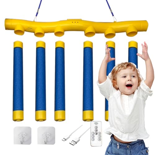 Reaktionsspiel, Reflex-Spielstäbe - Interaktive Augen-Koordination Eye Training Toy, pädagogische Aktivität, 3 einstellbare Geschwindigkeiten Reaktionsspiel, Reflex-Spielstäbe - Interaktive Augen-Koordination Eye Training Toy, pädagogische Aktivität, 3 einstellbare Geschwindigkeiten von Generic