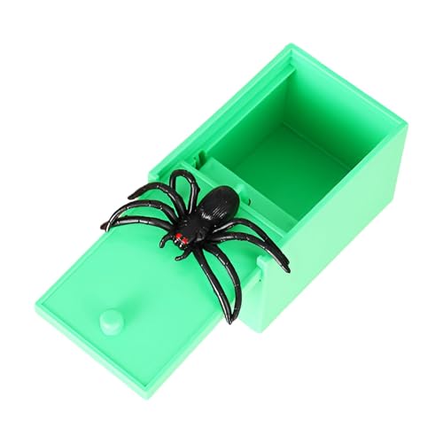 Realistische Spinnen-Streichbox – Urkomisches Spring-Erschreck-Gag-Set | Lustige Streiche mit lebendigen künstlichen Spinnen | Witziges Spinnen-pop -Spielzeug für Partys, Erwachsene und Kinder Realistische Spinnen-Streichbox – Urkomisches Spring-Erschreck-Gag-Set | Lustige Streiche mit lebendigen künstlichen Spinnen | Witziges Spinnen-pop -Spielzeug für Partys, Erwachsene und Kinder von Generic