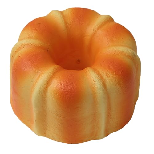 Realistisches Brotspielzeug, weiches PU-Material, Stress, Neuheit, lustiger Simulationsschaum, für Kinder, Erwachsene, Zuhause, Verspieltes Design Vzm408 (Yellow3, 9X9cm) von Generic
