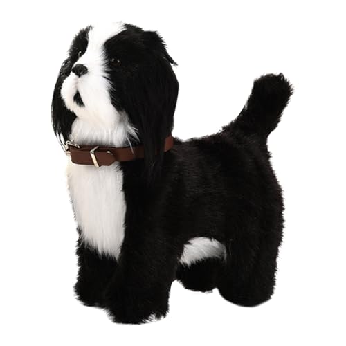 Realistisches Hundespielzeug. Der perfekte Begleiter für Hunde und Kinder! Weich und ! QkA206 (Purple, 22cm) von Generic