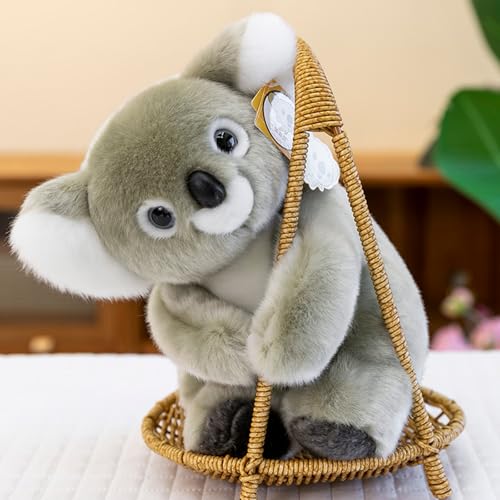 Realistisches Koala-Plüschtier. Kuscheln und Umarmen – jederzeit. Fühlt Sich sicher, ruhig und geliebt. Beruhigende Berührungen und wohltuende Umarmungen helfen bei Angstzuständen 18cm von Generic