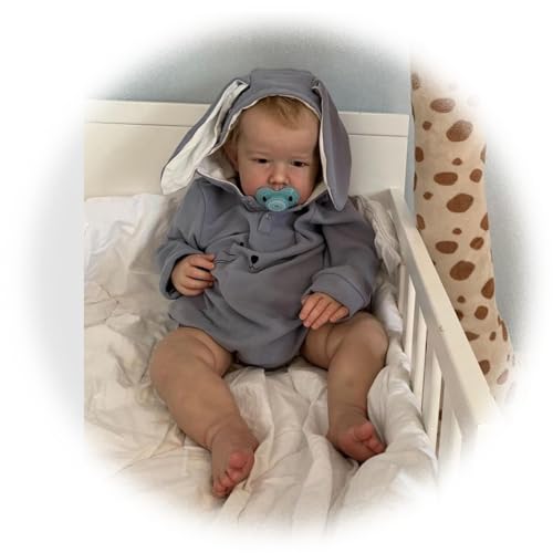 Reborn Puppe Junge 28 Zoll 70 cm Realistischer neugeborener Puppen Baby Weicher Stoffkörper Baby-Kleinkind-Puppenspielzeug Handgefertigtes Geburtstagsgeschenk für Kinder ab 3 Jahren Reborn Puppe Junge 28 Zoll 70 cm Realistischer neugeborener Puppen Baby Weicher Stoffkörper Baby-Kleinkind-Puppenspielzeug Handgefertigtes Geburtstagsgeschenk für Kinder ab 3 Jahren von Generic