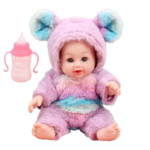 Reborn-Puppe aus , Realistisches Spielzeug für Reborn-Puppen, beruhigendes Spielzeug mit lebhaftem Ausdruck für Kindertag, Geburtstag, Urlaub und Weihnachten. Reborn-Puppe aus , Realistisches Spielzeug für Reborn-Puppen, beruhigendes Spielzeug mit lebhaftem Ausdruck für Kindertag, Geburtstag, Urlaub und Weihnachten. von Generic