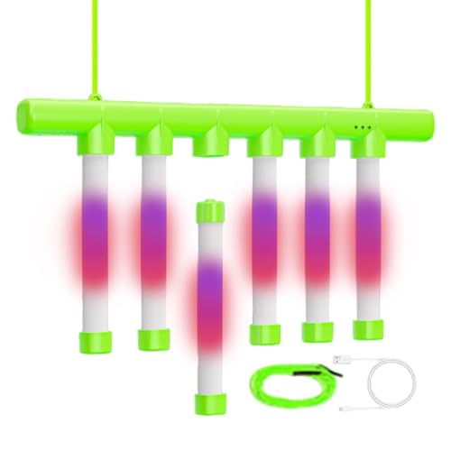 Reflex-Herausforderungsspiel | 3 x Trainingsreaktionsspiel-Sticks mit einstellbarer Geschwindigkeits-Beleuchtung: Fallende Sticks, Hand-Challenge-Spiel für Koordinationstraining Reflex-Herausforderungsspiel | 3 x Trainingsreaktionsspiel-Sticks mit einstellbarer Geschwindigkeits-Beleuchtung: Fallende Sticks, Hand-Challenge-Spiel für Koordinationstraining von Generic