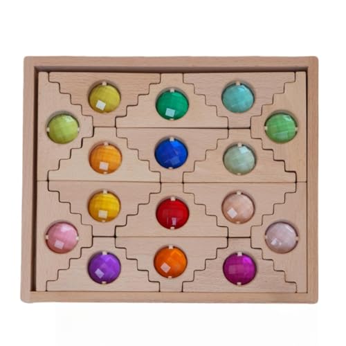 Regenbogen-Bausteine-Set, Würfel, Stapelspielzeug, Regenbogen-Acrylwürfel, Bausteine für Kinder Regenbogen-Bausteine-Set, Würfel, Stapelspielzeug, Regenbogen-Acrylwürfel, Bausteine für Kinder von Generic