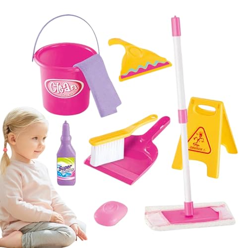 Reinigungsset für Kleinkinder, Spielzeug-Reinigungsset für Kinder, Reinigungsset für Kleinkinder, Reinigungsspielzeug für Kleinkinder, Besen und Kehrset, Reinigungsset für Mädchen und ab 3 Jahr Reinigungsset für Kleinkinder, Spielzeug-Reinigungsset für Kinder, Reinigungsset für Kleinkinder, Reinigungsspielzeug für Kleinkinder, Besen und Kehrset, Reinigungsset für Mädchen und ab 3 Jahr von Generic