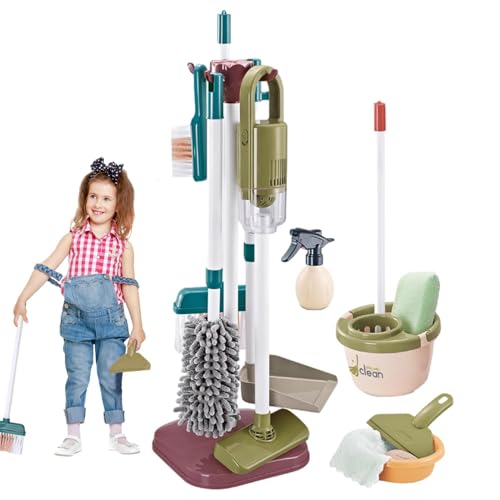 Reinigungsspielzeug für Kleinkinder, abnehmbare Reinigungswerkzeuge für Simulationsspiele, Reinigungsspielzeug für Kleinkinder, flexibel, multifunktional Reinigungsspielzeug für Kleinkinder, abnehmbare Reinigungswerkzeuge für Simulationsspiele, Reinigungsspielzeug für Kleinkinder, flexibel, multifunktional von Generic