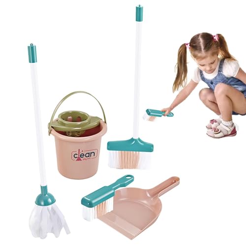 Reinigungsspielzeug für Kleinkinder | Besen- und Wischmopp-Set für Kinder – Reinigungsset für Kleinkinder, Reinigungswagen inklusive Besen, Staubwedel und Kehrschaufel. Verbessern Sie Ihre Vorstellung Reinigungsspielzeug für Kleinkinder | Besen- und Wischmopp-Set für Kinder – Reinigungsset für Kleinkinder, Reinigungswagen inklusive Besen, Staubwedel und Kehrschaufel. Verbessern Sie Ihre Vorstellung von Generic