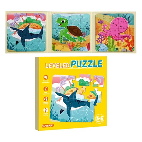 Reisepuzzle, Reisepuzzle - Magnet-Puzzle-Buch,Vorschul-Lernspielzeug, Puzzlespielzeug, Spielzeug für Autoaktivitäten, tragbares Spiel für Auto, Flugzeug, Picknick von Generic