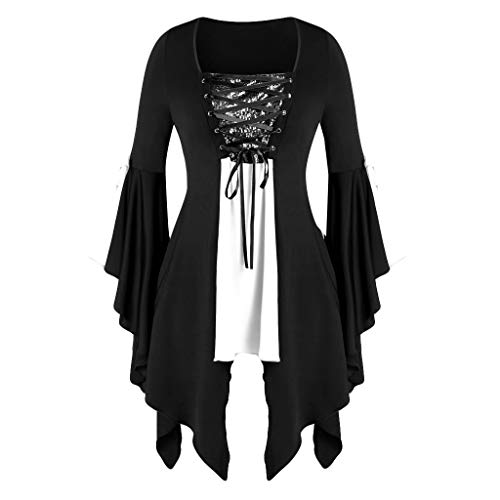Renaissance Retro Partykleid Elegant Abendkleid Kleider FüR Halloween Karneval Festival Abendanzug Sets Mittelalter KostüMe Damen Furcht KostüM Festlich von Generic