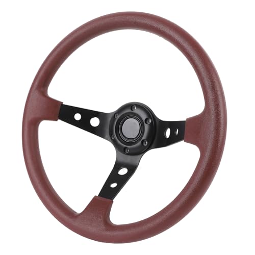 Rennsport-Lenkrad, Vielseitiges, Stilvolles Auto-Lenkrad für Lenkradnabenadapter mit 6 Löchern Rennsport-Lenkrad, Vielseitiges, Stilvolles Auto-Lenkrad für Lenkradnabenadapter mit 6 Löchern von Generic