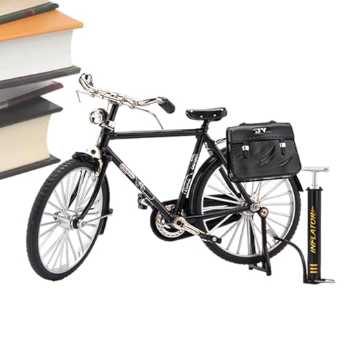 Retro-Fahrrad-Modellleiter – realistisches Fahrradmodell mit Luftpumpe | Klassische Retro-Fahrradmodell-Ornamente für Handarbeit, Bastelzubehör für Eltern P Retro-Fahrrad-Modellleiter – realistisches Fahrradmodell mit Luftpumpe | Klassische Retro-Fahrradmodell-Ornamente für Handarbeit, Bastelzubehör für Eltern P von Generic
