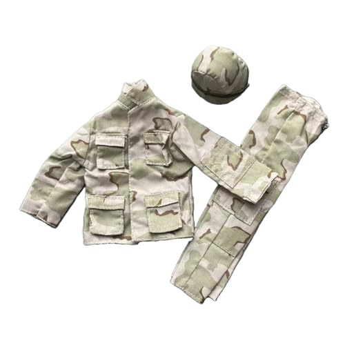 Retro-Top mit langen Ärmeln und Hose im Maßstab 1/6 für 12-Zoll-Figuren Retro-Top mit langen Ärmeln und Hose im Maßstab 1/6 für 12-Zoll-Figuren von Generic