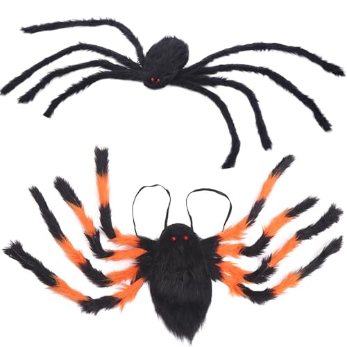Riesenspinnen-Rucksack – Spinnenkostüm-Süßigkeitstasche, Halloween-Süßigkeitsspinnen-Requisiten | Plüsch-Spinnenbein-Halloween-Kostüm Zum Tragen Von Süßigkeiten, Horror--Requisiten, Gruseligen De Riesenspinnen-Rucksack – Spinnenkostüm-Süßigkeitstasche, Halloween-Süßigkeitsspinnen-Requisiten | Plüsch-Spinnenbein-Halloween-Kostüm Zum Tragen Von Süßigkeiten, Horror--Requisiten, Gruseligen De von Generic