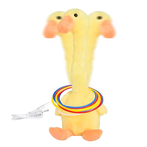 Ring -Wurfspiel für Kinder - Outdoor Game Electronic Duck Ring Toy - Outdoor Cute Animal USB wiederaufladbares Entenringspielzeug für Zuhause, Party, Garten, Hofspaß Ring -Wurfspiel für Kinder - Outdoor Game Electronic Duck Ring Toy - Outdoor Cute Animal USB wiederaufladbares Entenringspielzeug für Zuhause, Party, Garten, Hofspaß von Generic