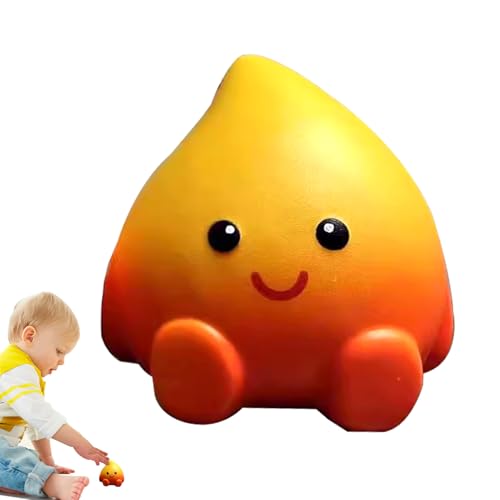 Rising Flame Ball – Squeeze Hand Toy für Stressabbau | Soft Sensory Fidget Ball, Relaxing Cartonir Flame Form für Erwachsene und Erwachsene, reduziert Angstzustände von Generic