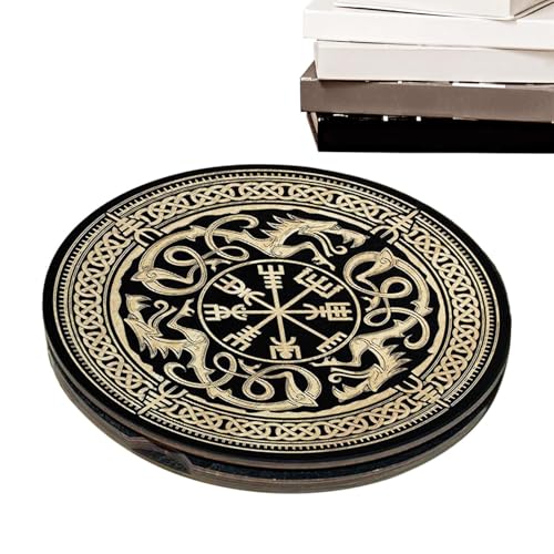 Rituale Runen, tragbares Meditationswerkzeug aus Holz mit Magnetbox, definierte Rune für Anfänger | Unisex, Dekoration, mit Meditationswerkzeugen, spirituelle Praxis, einfaches Orakel, Conc Rituale Runen, tragbares Meditationswerkzeug aus Holz mit Magnetbox, definierte Rune für Anfänger | Unisex, Dekoration, mit Meditationswerkzeugen, spirituelle Praxis, einfaches Orakel, Conc von Generic