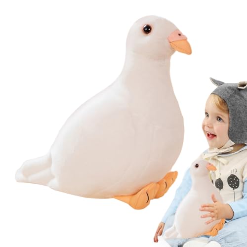 Rock Pigeon Plüsch - 7 Zoll Weiches Vogelspielzeug, realistisch gefüllte Tierkissen | Entzückende simulierte Vogelplüsch, einzigartiges Geschenk für Kinder, Mädchen, Vogelbegeisterte, Schlafzi Rock Pigeon Plüsch - 7 Zoll Weiches Vogelspielzeug, realistisch gefüllte Tierkissen | Entzückende simulierte Vogelplüsch, einzigartiges Geschenk für Kinder, Mädchen, Vogelbegeisterte, Schlafzi von Generic