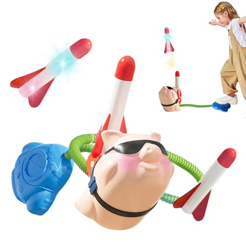 Rocket Stomper for Kids, Rocket Launch Toy for Kid | Airplane Stomper Rocket Schaumstoff zum Abwerfen des Schaumstoffs – Aktivitäten im Freien Springen, Sport-Spiel für Kleinkinder Rocket Stomper for Kids, Rocket Launch Toy for Kid | Airplane Stomper Rocket Schaumstoff zum Abwerfen des Schaumstoffs – Aktivitäten im Freien Springen, Sport-Spiel für Kleinkinder von Generic