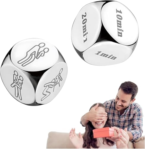 Roll The Dice Lebensmittelauswahl, Lebensmittelwürfel, Valentinstagsgeschenk, Jahrestagsgeschenk für Paare (Pose und Zeit) von Generic