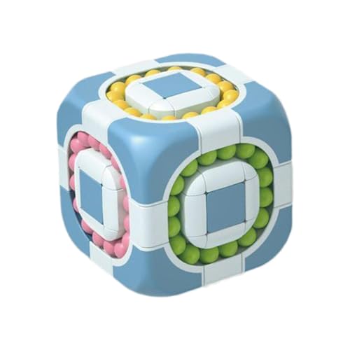 Rotierender Bohnenwürfel – 2-in-1-Puzzle-Spinner, Interaktives Logikspiel Für Kinder | Buntes Zappel-Denkspiel, Lernspielzeug Zum Stressabbau Für , Mädchen Und Kleinkinder Rotierender Bohnenwürfel – 2-in-1-Puzzle-Spinner, Interaktives Logikspiel Für Kinder | Buntes Zappel-Denkspiel, Lernspielzeug Zum Stressabbau Für , Mädchen Und Kleinkinder von Generic