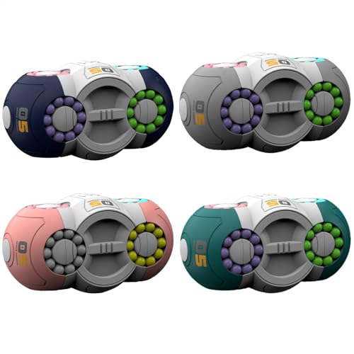 Rotierender Zauberbohnenwürfel, Zauberbohnen-Puzzlespielzeug,Puzzlespielzeug für Jugendliche | Magischer Bohnenwürfel-Spinner, Lern- und Bildungsspielzeug, Perlen-Puzzle, Lernspielzeug für Kinder, und von Generic
