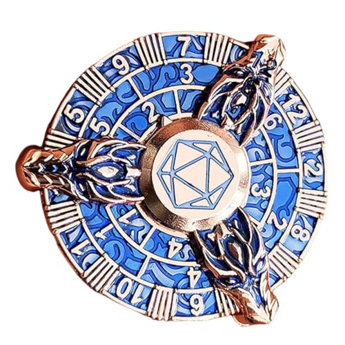 Roulette-Würfel, Einzigartige Spielwürfel - Coole Drachenwürfel Sets | Roulette Spinner, Retro Zahnrad, Zinklegierung Rollenspiel-Würfeln, Fidget Toy for Tischspiele Roulette-Würfel, Einzigartige Spielwürfel - Coole Drachenwürfel Sets | Roulette Spinner, Retro Zahnrad, Zinklegierung Rollenspiel-Würfeln, Fidget Toy for Tischspiele von Generic