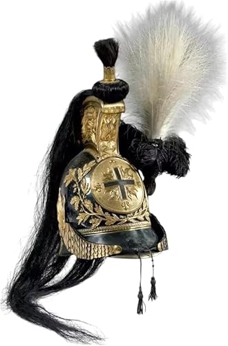 Royal Guard Kürassierhelm - 2nd Company Musketier Modell F | Historische Nachbildung | Stahl mit Rosshaarwappen Royal Guard Kürassierhelm - 2nd Company Musketier Modell F | Historische Nachbildung | Stahl mit Rosshaarwappen von Generic