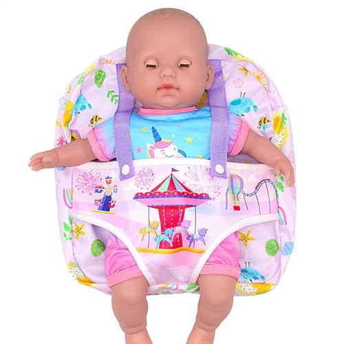 Rucksack für Puppen, Türzubehörhalter | America Doll Taschen Aufbewahrung für Puppenhalter von 12 bis 18 Zoll für kleine Mädchen Rucksack für Puppen, Türzubehörhalter | America Doll Taschen Aufbewahrung für Puppenhalter von 12 bis 18 Zoll für kleine Mädchen von Generic