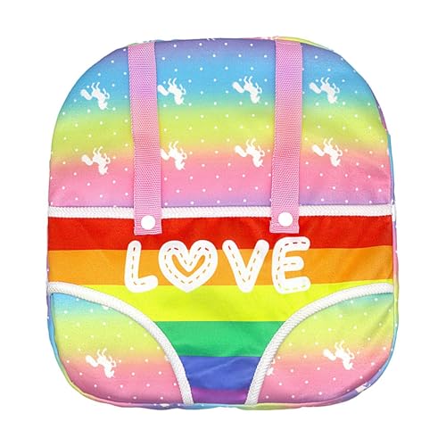 Rucksack für Puppen, Türzubehörhalter | America Doll Taschen Aufbewahrung für Puppenhalter von 12 bis 18 Zoll für kleine Mädchen Rucksack für Puppen, Türzubehörhalter | America Doll Taschen Aufbewahrung für Puppenhalter von 12 bis 18 Zoll für kleine Mädchen von Generic