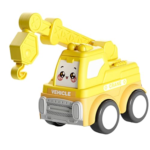 Rückwärtsfahrzeuge, Rückwärtsfahrzeuge für Kleinkinder, Cartoon-Spielzeuge, kleine Bagger mit Kran und Heckantrieb, recomp von Generic