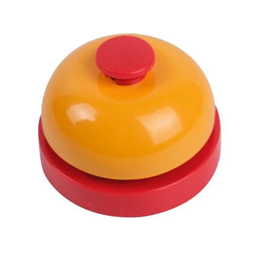 Rufglocke Metallringe Glocke 2,5 Zoll Durchmesser Schreibtischglocke Serviceglocke für Küche Schule Bar Rufglocke Metallringe Glocke 2,5 Zoll Durchmesser Schreibtischglocke Serviceglocke für Küche Schule Bar von Generic