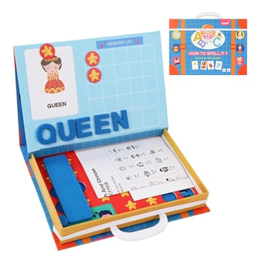 Ruhige Bücher für beschäftigtes Lernbuch – interaktive Bücher für | Spielzeug zum Lernen des Kindergartens, Vorschul-Lernbuch, Aktivitätentabelle Cog von Generic