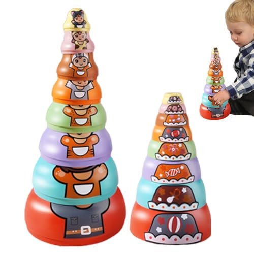 Russische Nistpuppen für Tiere, Nistspielzeug mit Tiermotiven, stoßfest, hitzebeständig, stapelbare Dinosaurierpuppen für und Mädchen, pädagogisches Geschenk pa Russische Nistpuppen für Tiere, Nistspielzeug mit Tiermotiven, stoßfest, hitzebeständig, stapelbare Dinosaurierpuppen für und Mädchen, pädagogisches Geschenk pa von Generic